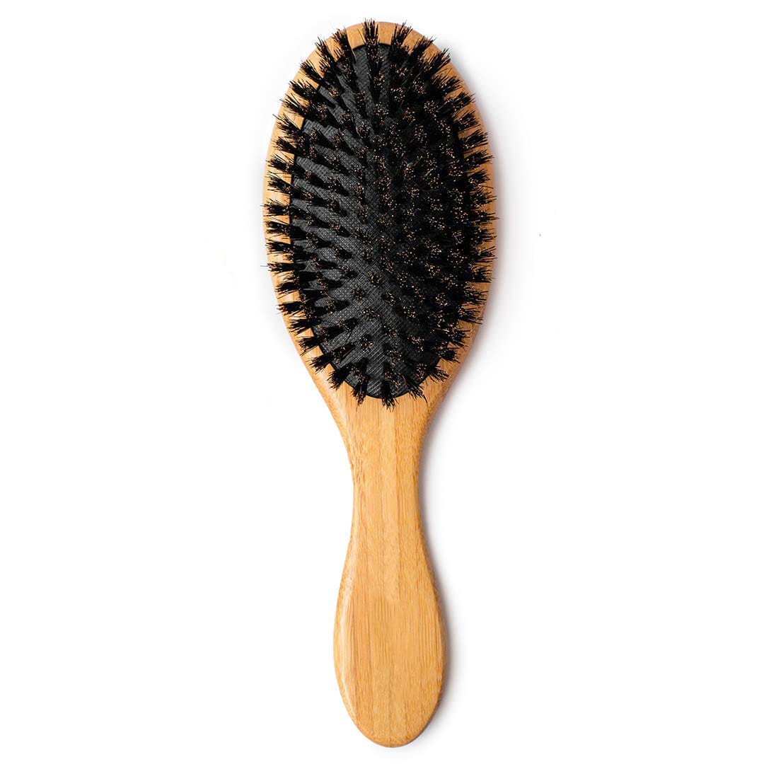 Grande Brosse à cheveux en poils de sanglier & Bambou - GreenBrush