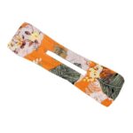 Bijoux cheveux chignon en tissu à motifs floraux multicolores Orange China