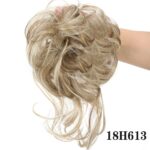 Chouchou élastique de cheveux chignon en fibre à haute température_50