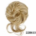 Chouchou élastique de cheveux chignon en fibre à haute température_51