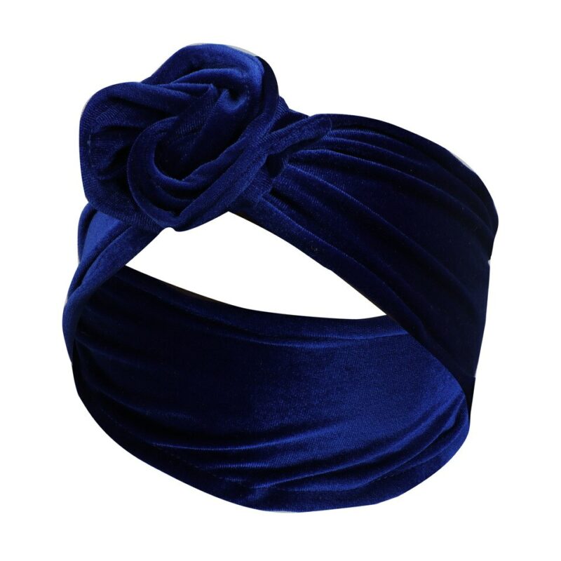 Bandeau ruban à cheveux bleu tie and dye Batik à nouer - Accessoires Cheveux  chouchou bandeau ruban foulard/Bandeau ruban cheveux - la-maison-isloise