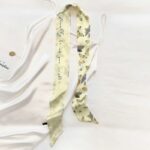 Chouchou foulard à imprimé en mousseline de soie pour cheveux_30