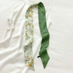 Chouchou foulard à imprimé en mousseline de soie pour cheveux_41