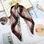 Foulard bandana imprimé à la mode pour femmes_14