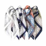 Foulard bandana imprimé à la mode pour femmes_4