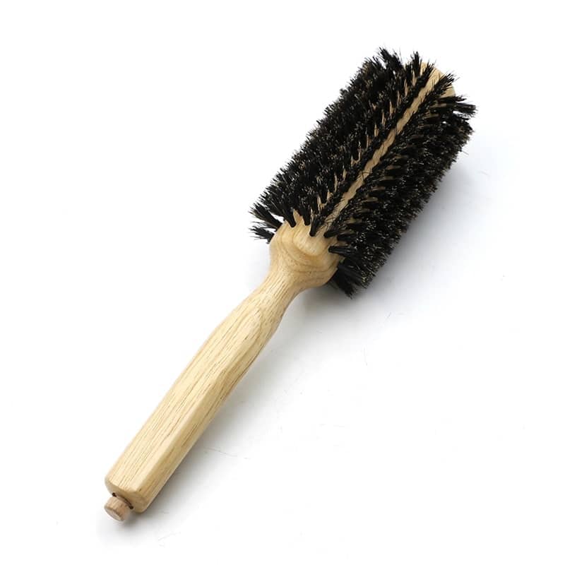 Brosse à brushing pour cheveux afro en bois_9