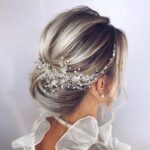 Peigne à cheveux champêtre pour mariage en cristal perle_1