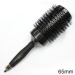 Brosse de brushing pour cheveux crépus en céramique et ionique 65mm