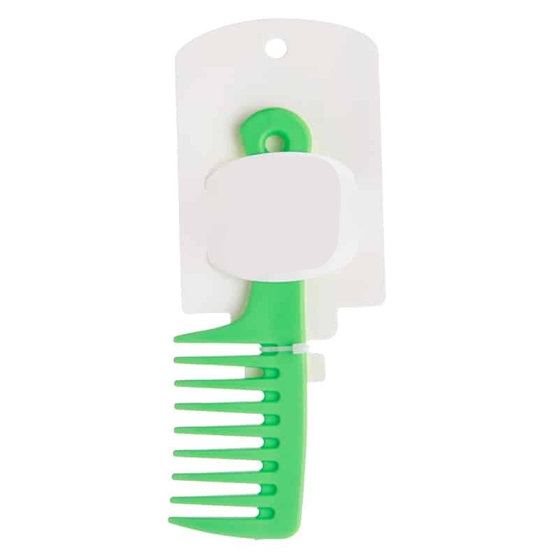 Peigne à dents larges style simple Vert